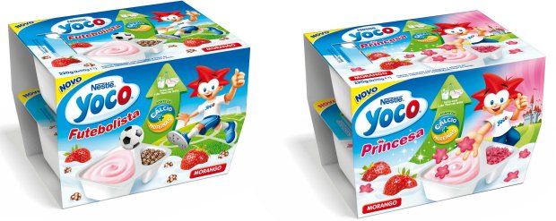 Yoco lança iogurte infantil bicompartimentado