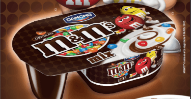 Danone combina iogurte com M&Ms