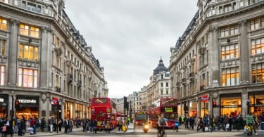 Oxford Street Londres Distribuição Hoje