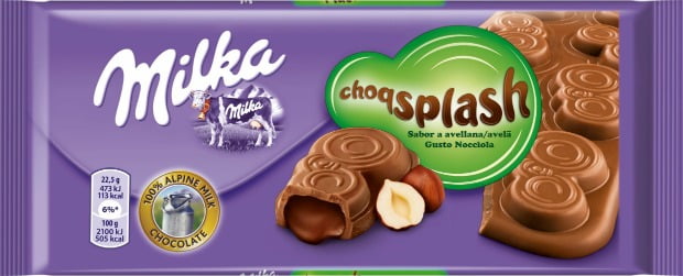 Milka lança nova gama de tabletes de chocolate
