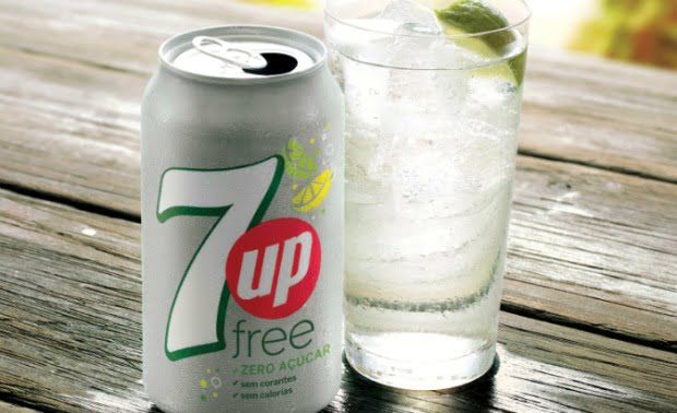 7UP lança bebida sem açúcar