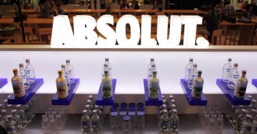 Absolut Vodka no Mercado da Ribeira