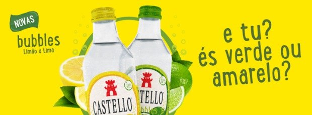 Água Castello relança gama Bubbles
