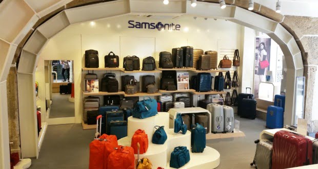Samsonite abre primeira loja de rua em Portugal