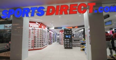 Sports Direct fachada da loja