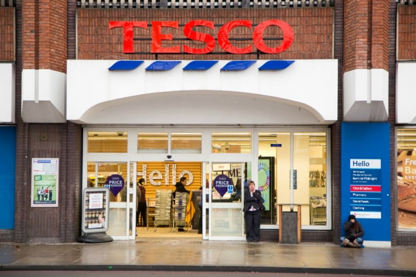 Tesco Inglaterra loja