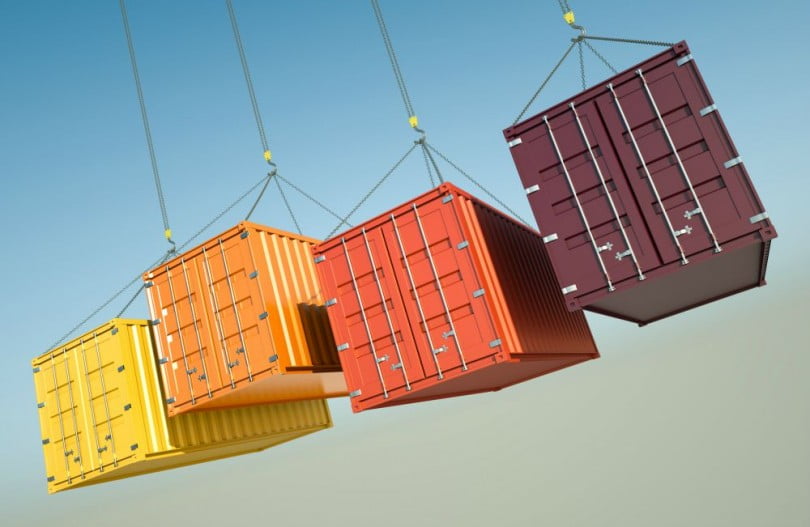 contentores de mercadorias
