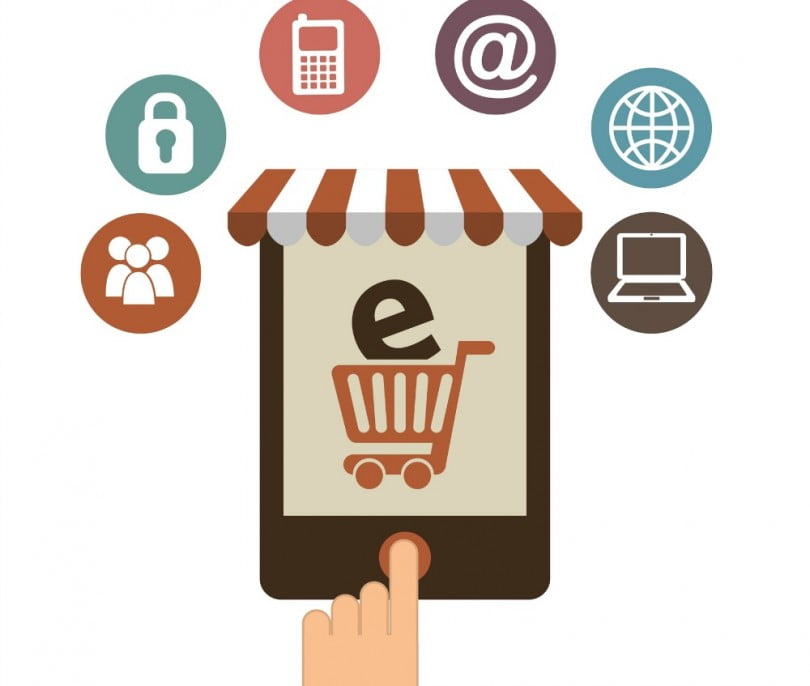 e commerce ilustração julho