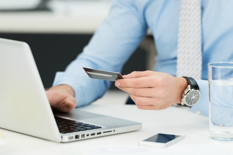 pagamentos online PC e cartão de crédito