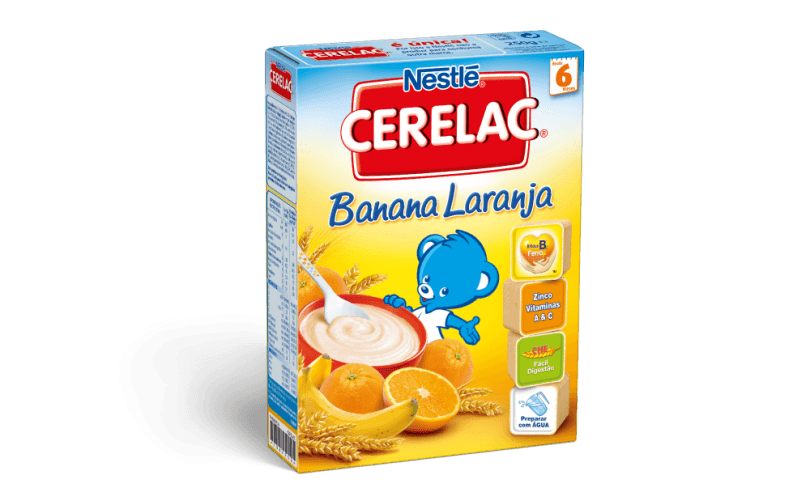 Papa Cerelac Banana Laranja