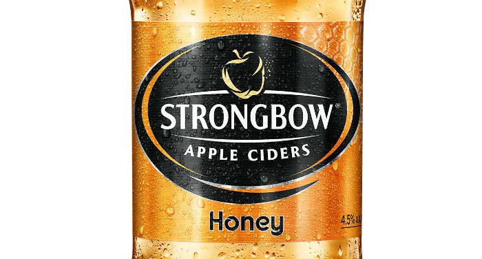 StrongBow rótulo nova imagem