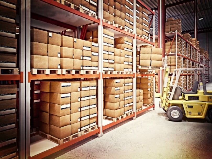 armazém supply chain
