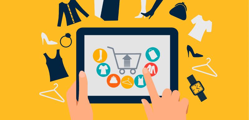 e commerce amarelo