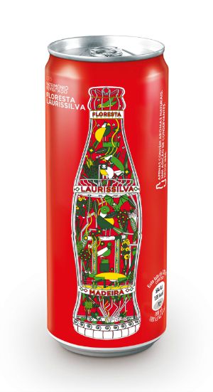 lata Coca-Cola - Floresta Laurissilva
