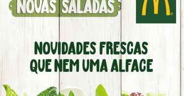 novas saladas McDonalds Verão