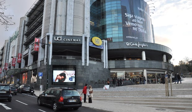 El Corte Ingles Lisboa fachada