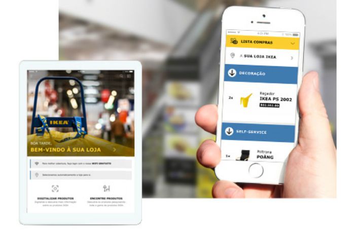 IKEA app móvel