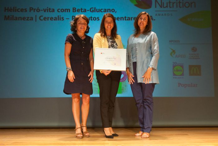 Milaneza prémios Food Nutrition Awards
