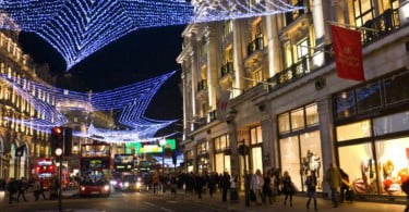 compras de Natal Londres