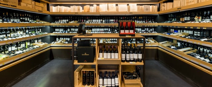 loja de vinhos