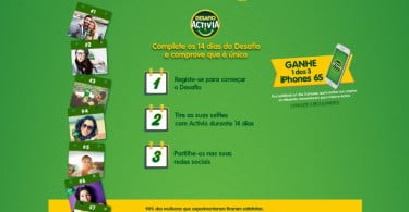 Desafio Activia site