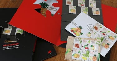 Frutas de Portugal selos CTT