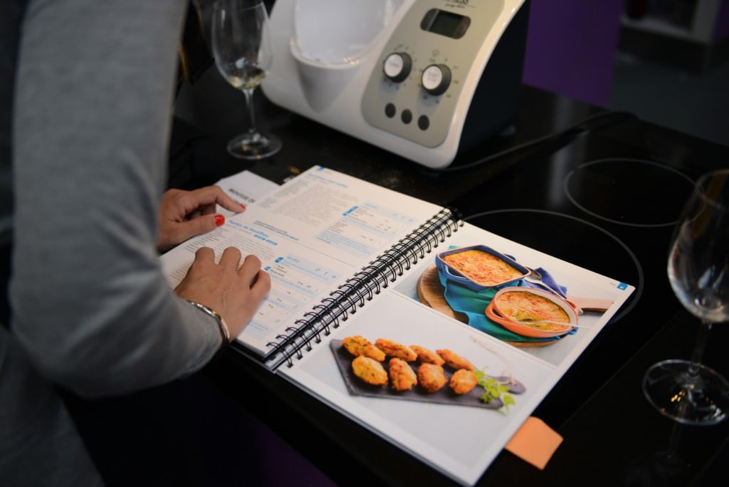 Interior Livro de Receitas Chef Express