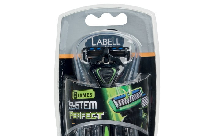 Labell Men lâmina de barbear