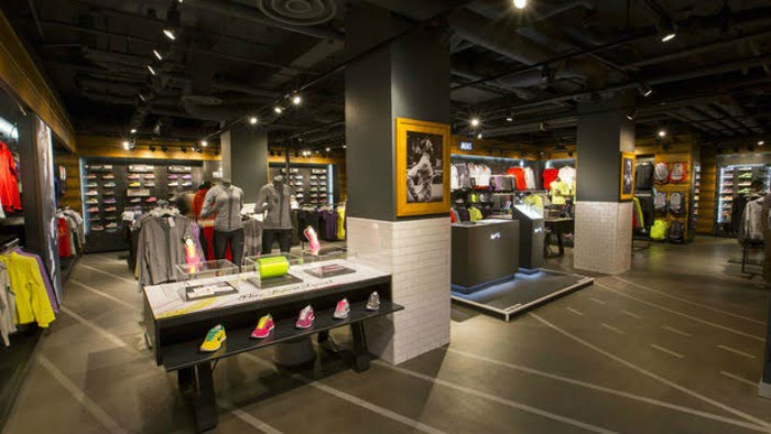 Nike running store