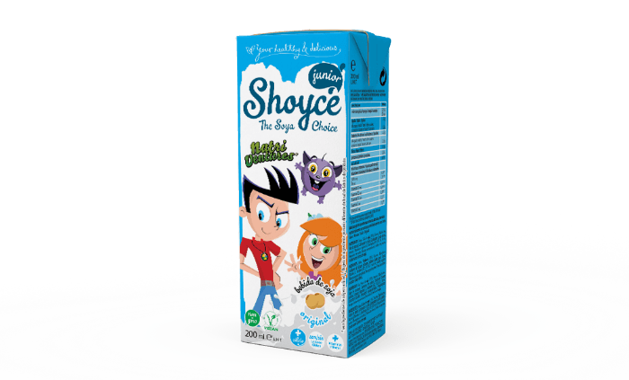 Shoyce e Nutri Ventures bebida para crianças