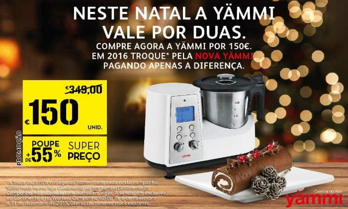 Promoção Yammi Continente