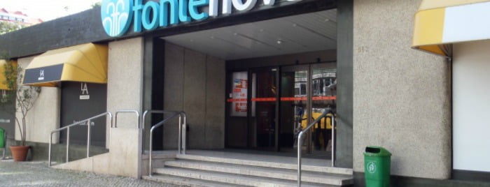 entrada centro comercial Fonte Nova