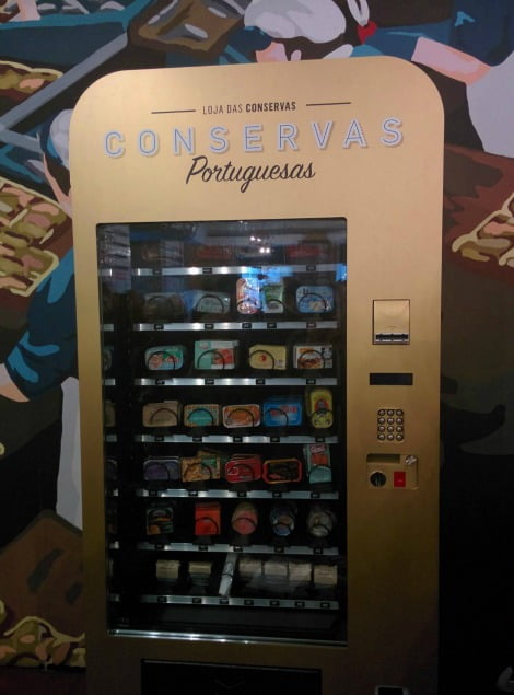Loja das Conservas máquina de venda automática
