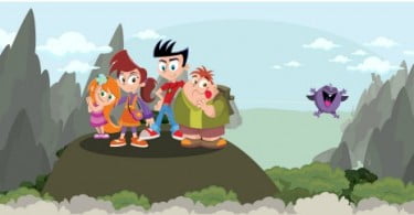 Nutri Ventures série de animação frame