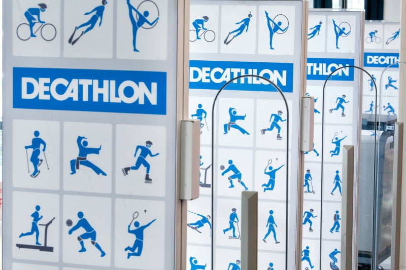 Checkpoint Decathlon antenas anti furto