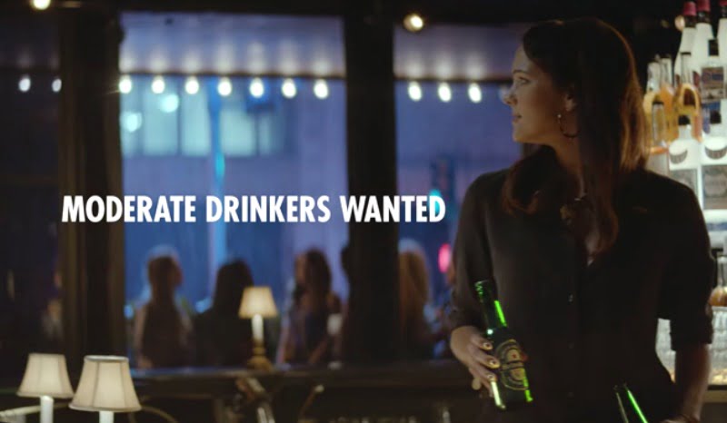 Heineken consumo moderado campanha
