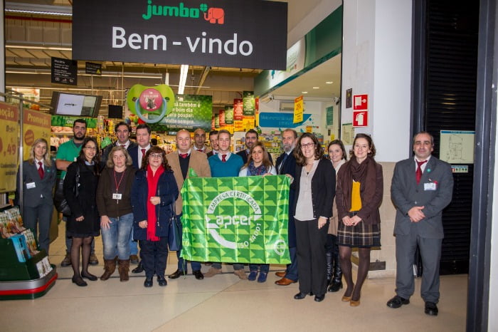 Jumbo de Torres Vedras certificação ambiental