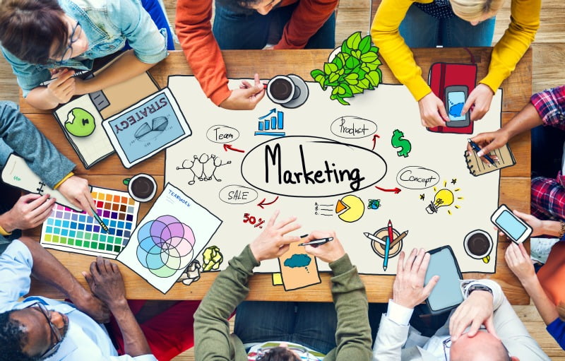 ilustração - marketing