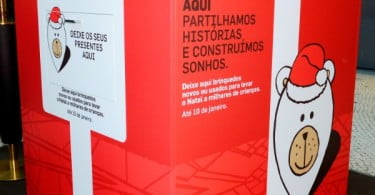 caixa de recolha de brinquedos Sonae Sierra
