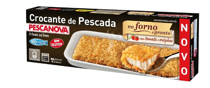 crocante de pescada sem gluten Pescanova
