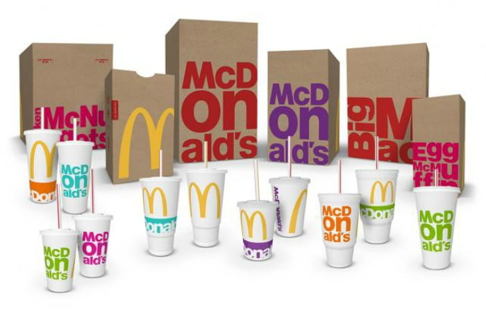 embalagens McDonalds