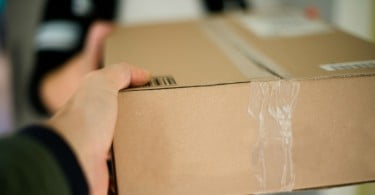 entrega de encomenda