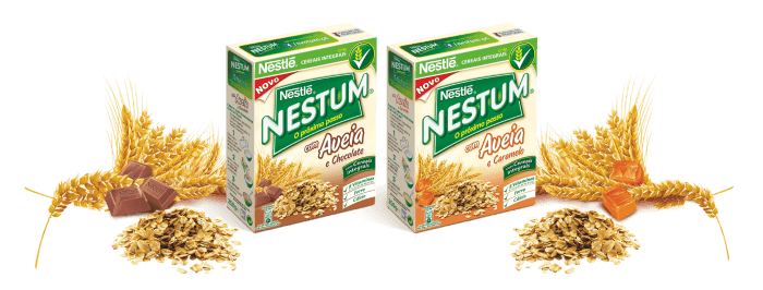 Nestum com Aveia variedades fevereiro