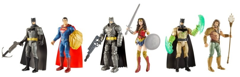 figuras de ação Mattel