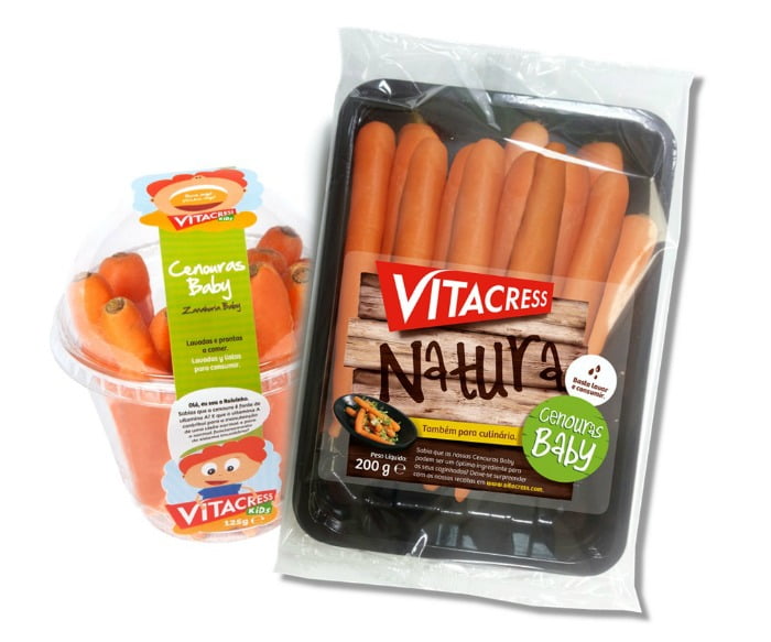 Cenouras Baby Vitacress Distribuição Hoje