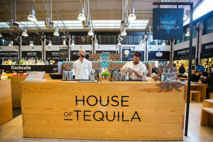 House of Tequila Mercado da Ribeira Distribuição Hoje