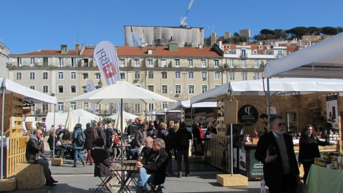 Mercado de Agricultores CAP Praça da Figueira