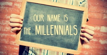 Millennials placa Our Name is The Millennials