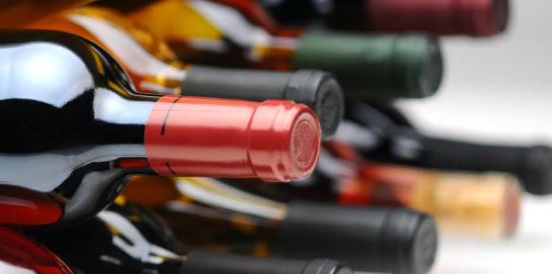 garrafas de vinho