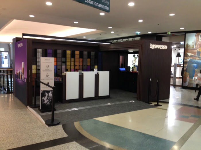 Nespresso pop up Distribuição Hoje